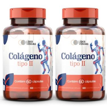 Imagem de Colágeno Tipo 2-1g com 60 cápsulas - 2 potes