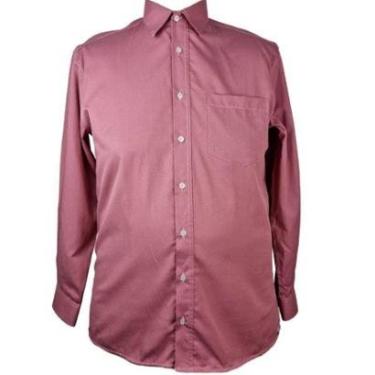 Imagem de Camisa Social Manga Longa Goiaba ZUZA Plus Size 8/9-Masculino