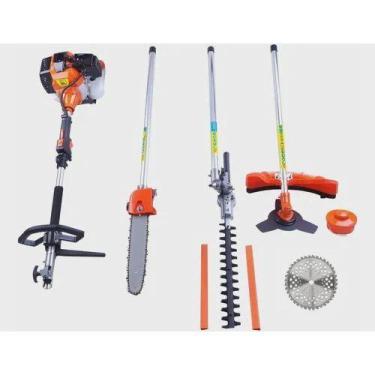 Imagem de Roçadeira Multifunções 4x1 43cc RM-MT430 Siga Tools + Enxada Rotativa