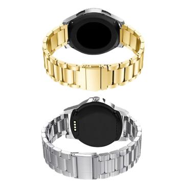 Imagem de Kit 2 Pulseira Smartwatch Inox 3 Elos Ban Smartband