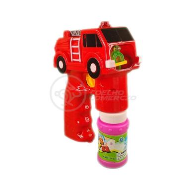 Imagem de Caminhão Bombeiro Bolhudo Pop Tik Toks Criança Vermelho 11