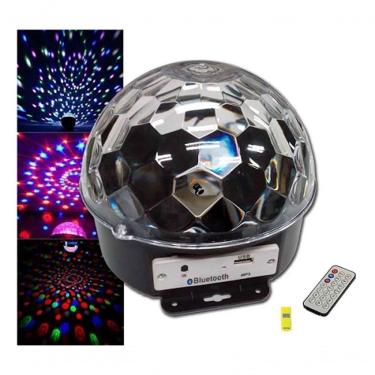 Imagem de Globo Festa Bluetooth Led Usb Mp3 Controle