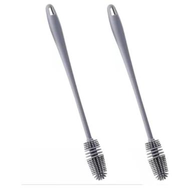 Imagem de Escova de Silicone de Mamadeiras e Garrafas, Cerdas Macias Cabo Longo