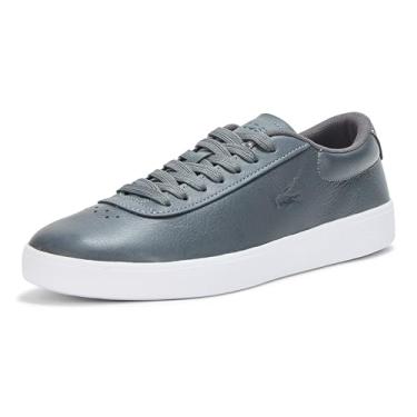 Imagem de Lacoste Tênis feminino Baseshot Evo, Cinza escuro/branco, 35