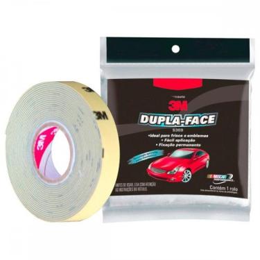 Imagem de Fita Dupla Face 3M Automotiva Transparente Permanente - 12Mm X 3M
