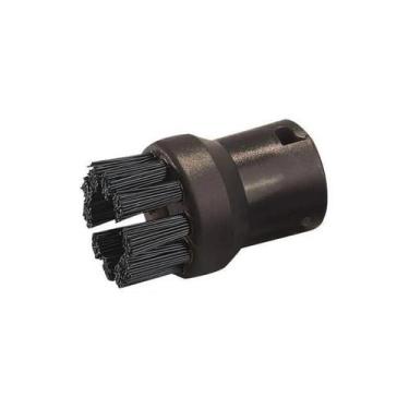 Imagem de Escova redonda preta para limpadora a vapor - KARCHER