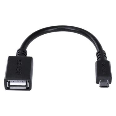 Imagem de Adaptador OTG Micro USB p/ USB 2.0 - Celulares, Tablets - Pcyes