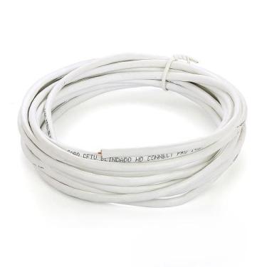 Imagem de Cabo De Rede Blindado Cat5E Branco - 35 Metros - Cirilo Cabos