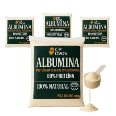 Imagem de Albumina CP Ovos - 80% Proteína - Suplemento Natural 2kg