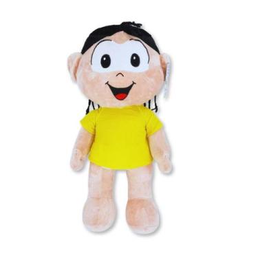 Imagem de Boneca de Pelúcia Magali 35cm Licenciada Turma da Mônica com Rosto Bor
