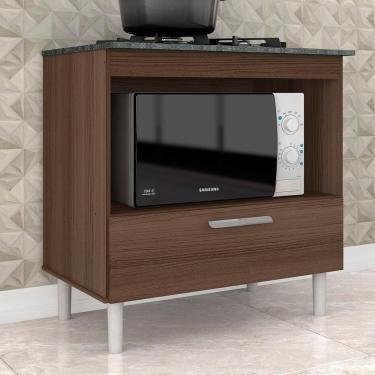Imagem de Balcão Para Cooktop Mila 1 Gaveta - Móveis Arapongas