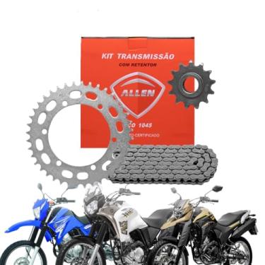 Imagem de Kit relaçao transmissao Xtz Lander 250 Tenere 250 todas Allen