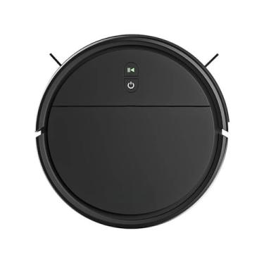 Imagem de LIFE Robô Aspirador de Pó Robot Preto, Modos Automático, Pontual e de Borda, Sucção 400PA de Potência, Tempo de Trabalho de até 80 Minutos, Ideal para Limpeza Doméstica Profunda e Eficiente.