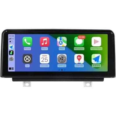 Imagem de Carultra Tela sensível ao toque de 10,25 polegadas sem fio CarPlay/Andriod Auto para BMW Série 3/4/M3/M4 2012-2016 com sistema NBT Designações de chassi: Modelos F30/F31/F34/F32/F33/F36/F80/F82/F83