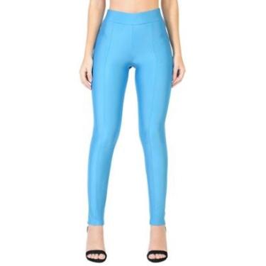 Imagem de Calça Feminina Tecido Prada Cintura Alta Lipo Modeladora-Feminino