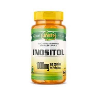 Imagem de Inositol 60 Cápsulas 1000mg Unilife-Unissex
