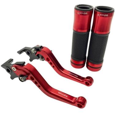 Imagem de Kit Manete Manopla Esportivo Dafra Citycom 300 Citycom300 - Stark Race