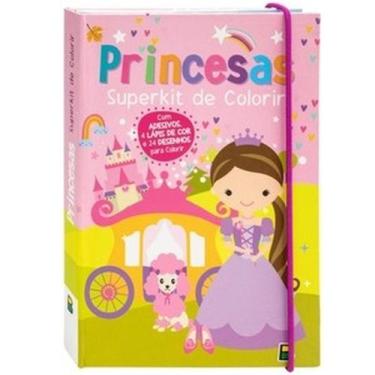 Imagem de Superkit de Colorir: Princesas - Brasileitura