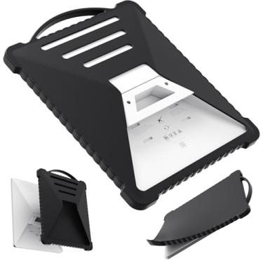 Imagem de JvVuell Starlink Mini capa protetora, portátil à prova de choque Starlink mini acessórios proteção silicone antena parabólica presente engrenagem preto