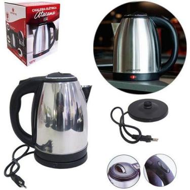 Imagem de Chaleira eletrica de inox atacama com trava de seguranca 1,8l 127v - U