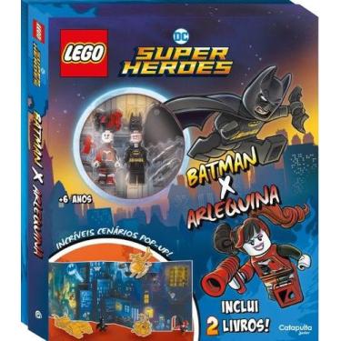 Imagem de Livro - LEGO: Super-Heróis DC. Batman VS Arlequina