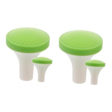 Imagem de Milisten 2 conjuntos de bicos de lata de água para mangueira de jardim regador ao ar livre irrigador bonsai chaleira pulverizador cabeça fácil de limpar 2 peças