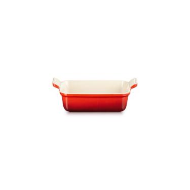Imagem de Le Creuset Travessa Retangular 19cm Heritage Vermelho
