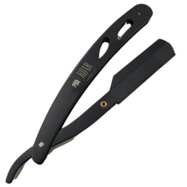 Imagem de Navalha Para Barbear Cabelo E Barba Utiliza Lâmina Lisa - Imperium Pro