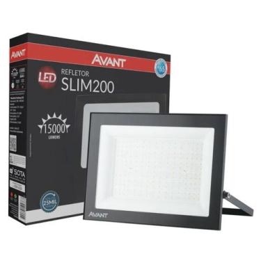 Imagem de Refletor Led Slim 200w 6500k Bivolt 15000lm Avant