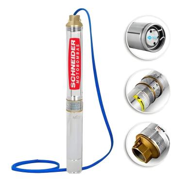Imagem de Bomba D`água Submersa Caneta Palito 1/3 Cv Schneider 3200lt/h