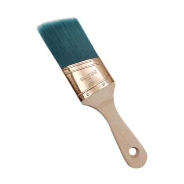 Imagem de UGPLM Pincel de acabamento cônico com cabo confortável, ideal para cantos de parede, ferramenta de pintura de bordas, pincel de detalhes pontiagudos para, 215 Mm X 50.8 Mm