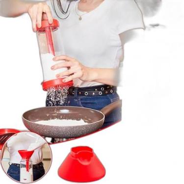 Imagem de Tapioqueira Polvilhador Para Tapioca Facil E Rapida - Pratico