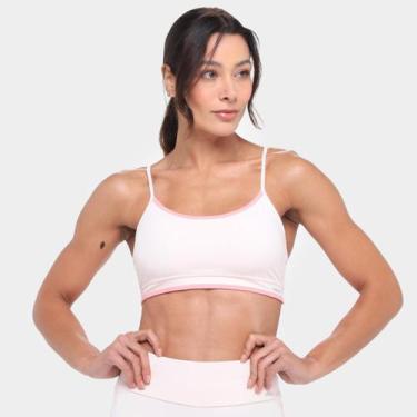 Imagem de Top Selene Recortes Feminino, Rosa claro, M