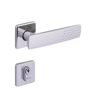 Imagem de Fechadura Plana I Externa 108080/40-ZC Cromada 40mm Arouca