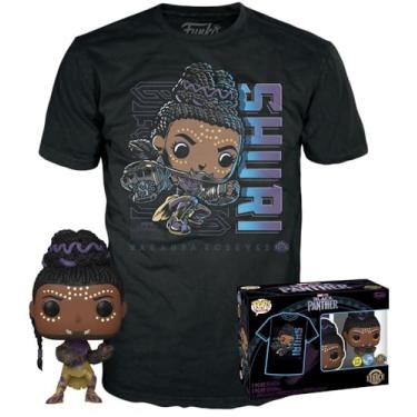 Imagem de Funko POP & TEE: Marvel- Pantera Negra - Shuri- GG
