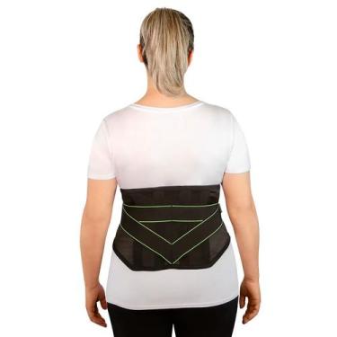 Imagem de Cinta Ortopedica Lombar Com Hastes Ajustavel Duplo Mercur, G
