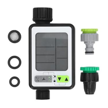 Imagem de Digital Irrigação Mangueira Temporizador de Água com 32 Polegadas Tela Chuva Sensing Tecnologia 3 Modos Inteligentes para Plant Yard Lawn Outdoor ABS Material