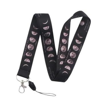 Imagem de Chaveiro Lanyard Fofo De Planetas Famosos P5710, Suporte Para Cartão D