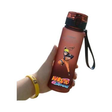 Imagem de Copo De Água Portátil De Grande Capacidade Com Tampa Flip-top Do Anime