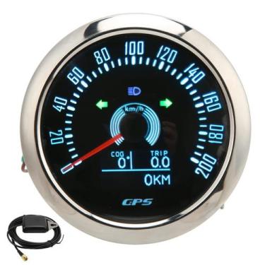Imagem de Velocímetro GPS Aramox 0-200KM/H com luz de pisca-pisca para carro