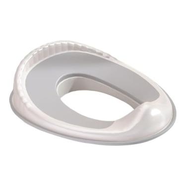 Imagem de JunZheHub Almofada de Apoio para Assento de Treinamento de Penico, Assento de Vaso Sanitário para Treinamento de Penico para Crianças Pequenas em Hotéis, Cinza