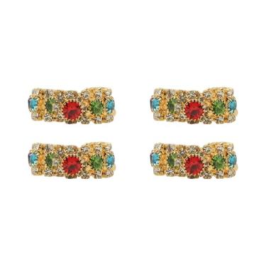 Imagem de Conjunto de 2 pares de pulseiras com design de Deus para Ganesh/Laddu Gopal/Devi Maa/Radha Krishna Haar Sringar Joias da divindade para todos os Deus Estátua indiana tradicional Navratri Festival