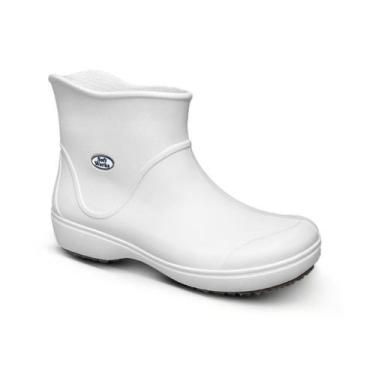 Imagem de Bota Antiderrapante Cano Curto Bb85 Soft Works, Branco, 35
