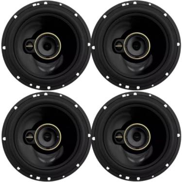 Imagem de Kit Som Automotivo Bluetooth Completo para Portas Dianteiras e Traseiras, Upgrade para Seu Auto Som(2 Pares 6 Polegadas)