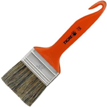 Imagem de Trincha Média 695 Cerda Gris Cabo Anzol 2.1/2"" - 60695010 - PINCÉIS TIGRE