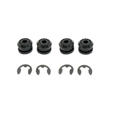 Imagem de Bucha de ligação de mudança de caixa de transferência de 4 peças com clipes eletrônicos, kit de reparo de bucha de alavanca de controle de articulação, acessórios de reparo compatíveis com Dodge Ram