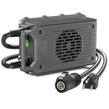 Imagem de Carregador rápido de 67,2 V 10A listado pela UL&CE, compatível com Segway Dirt eBike X260/Sur-Ron X/Surron Light Bee X, adaptador de energia de íons de lítio à prova d'água para eBike Dirt 60V