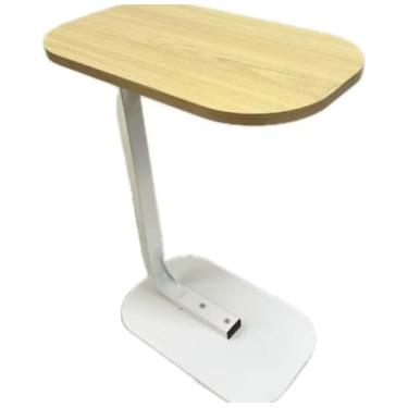 Imagem de Mesa De Apoio Lateral Para Sofá Cama Notebook Portatil - Base de Ferro