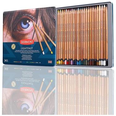 Imagem de Kit Lápis de Cor Profissional em Caixa 24 Peças, Derwent 2302720
