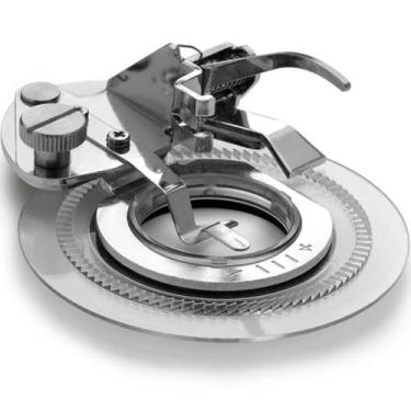 Imagem de Calcador Circular Fazer Pontos Decorativos Flor Patchwork - Evolvere